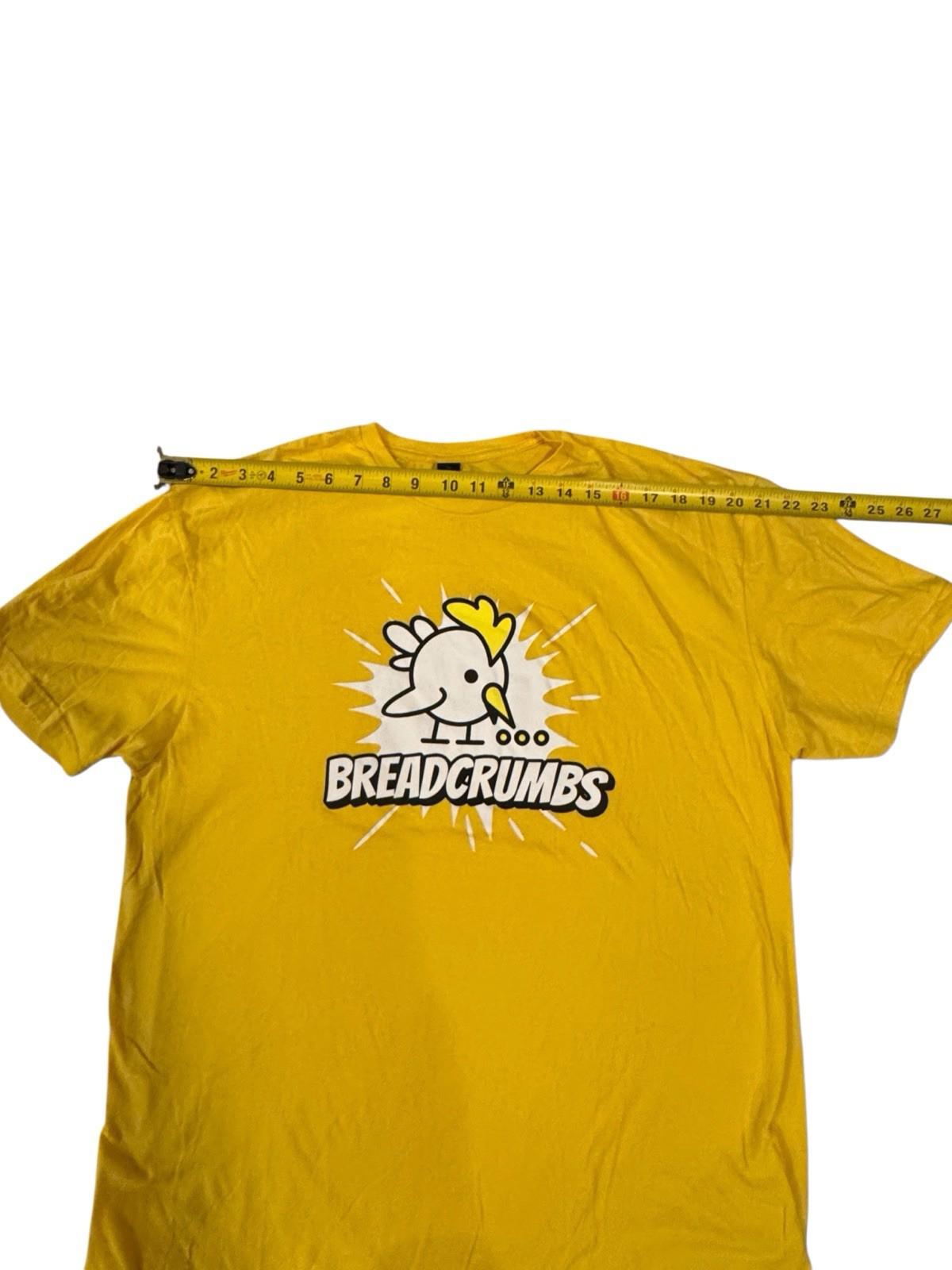 Breadcrumbs Chicken Yellow Graphic Tshirt Tee Shirt Men's Gildan Softstyle XL