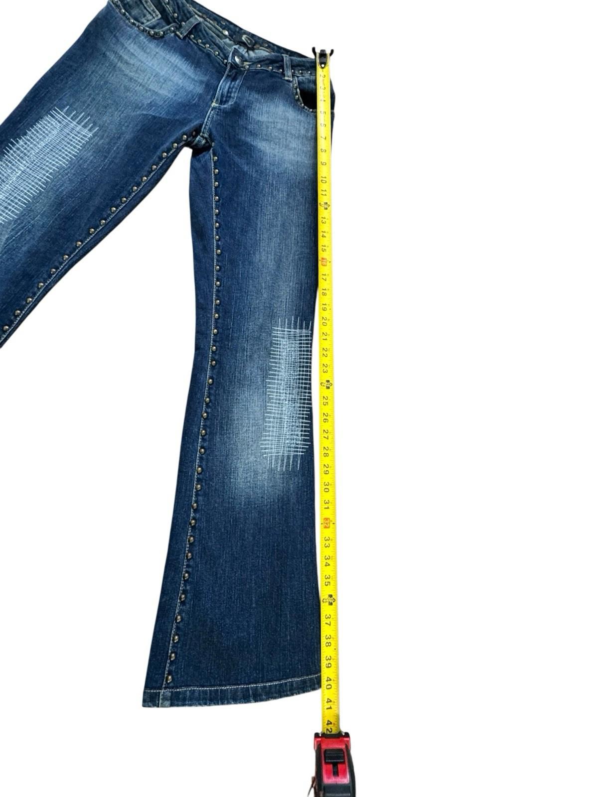 Italian Designer Just Cavalli Roberto Cavalli Rivet Jeans Pants 28x42 Italy