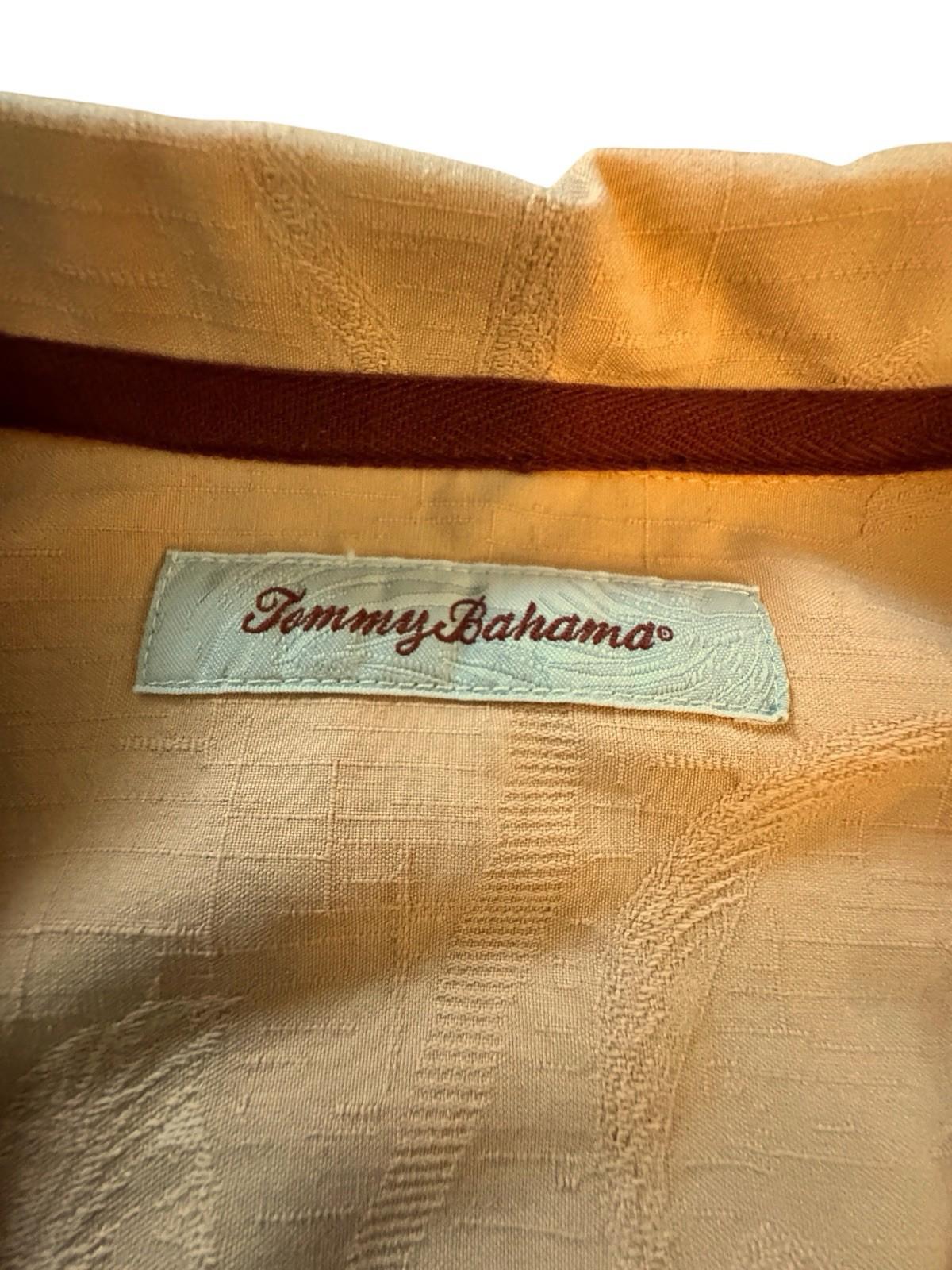 Tommy Bahama 100% Silk Incredible Hawaiian Aloha Mens Button Down Shirt XL