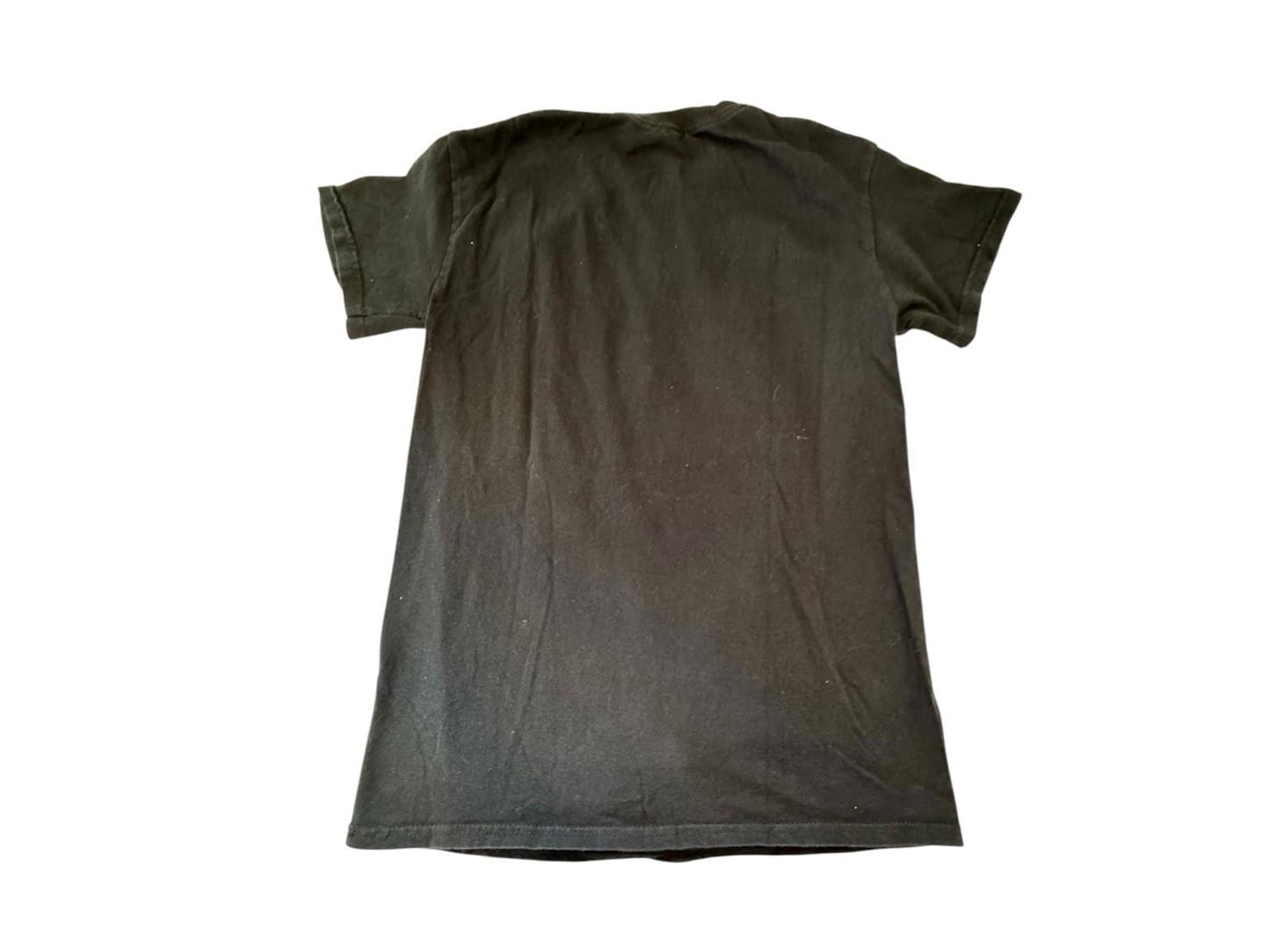 Threadless Vincent Trinidad Men's Small Black Cat Frog Short Sleeve T-Shirt