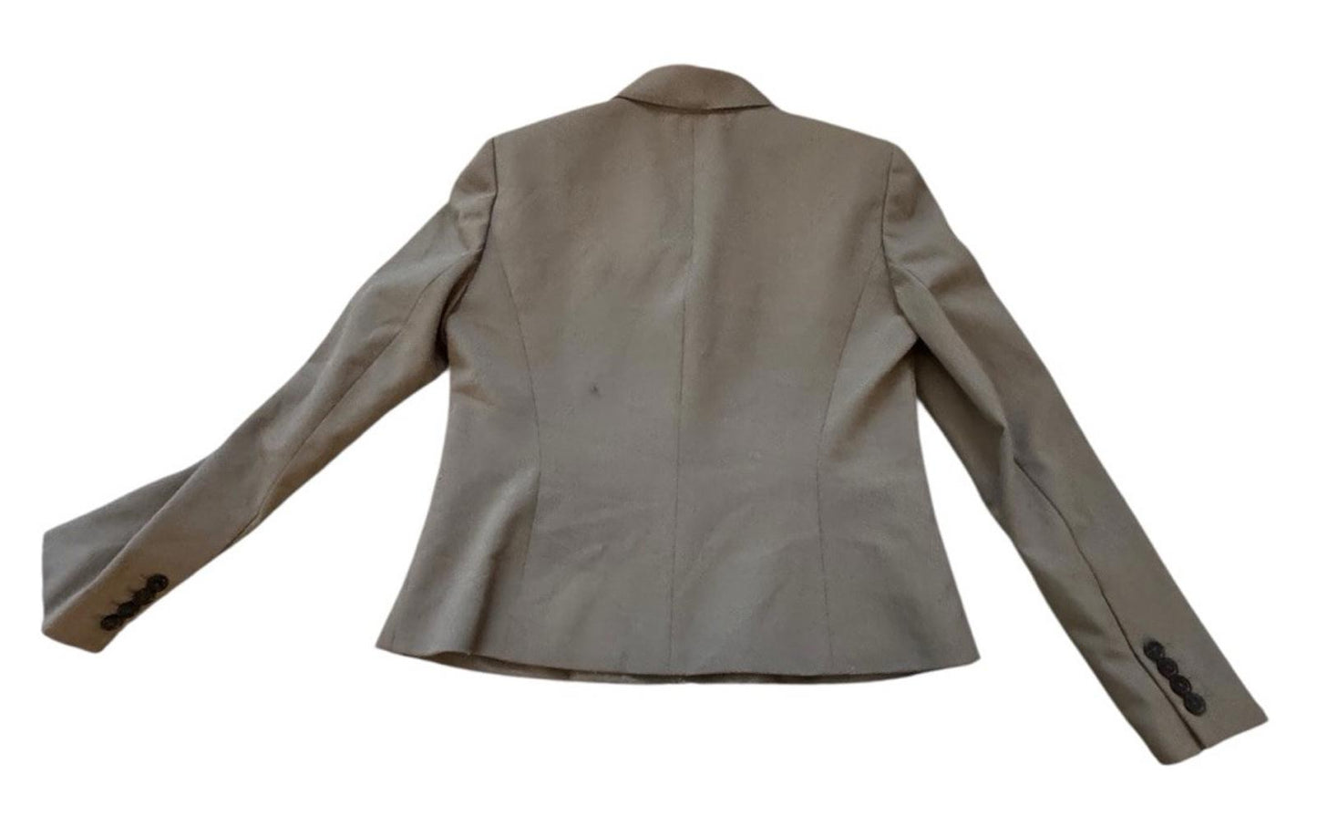 Anne Klein Blazer Suit Separates Jacket With Leopard Print Lining Size 6 Petite