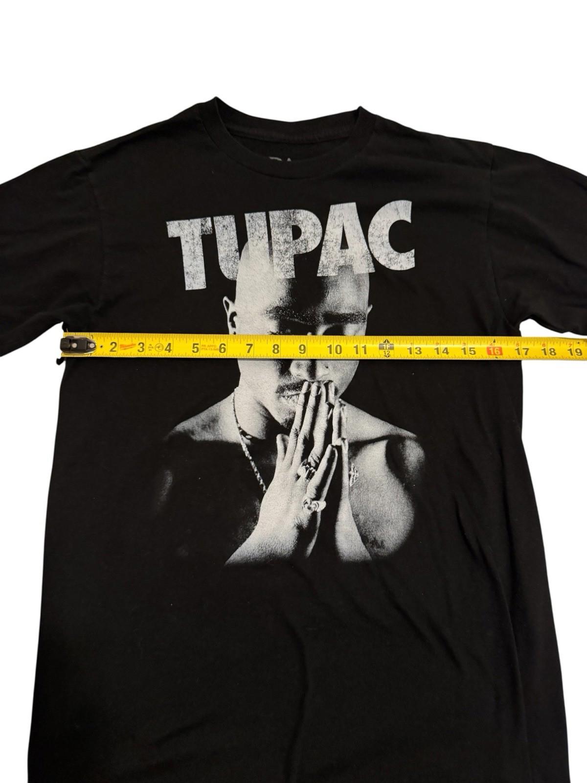 Tupac Shakur Unisex Black Tee Shirt Small Mens Graphic