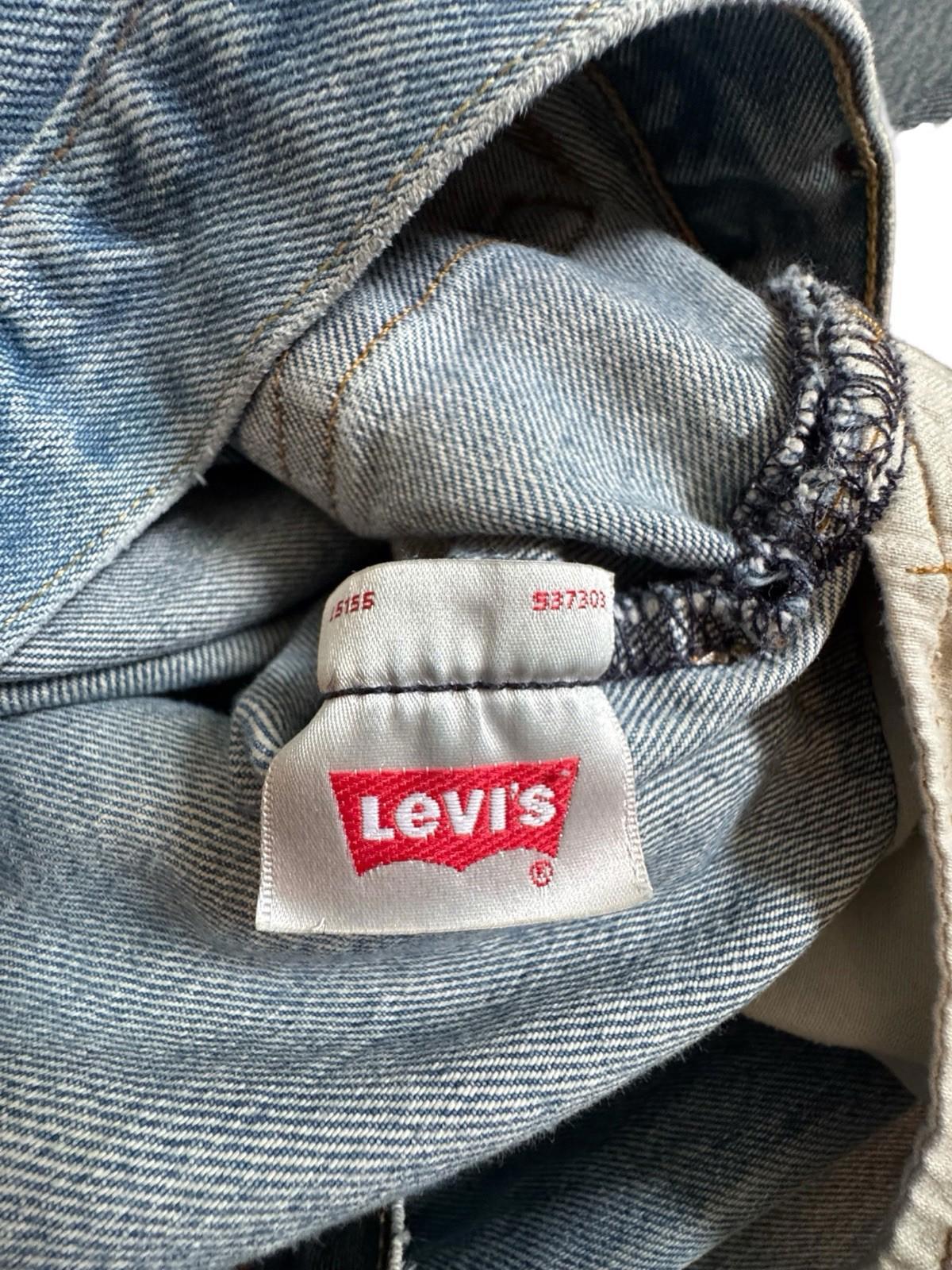 Vintage Mens Levis 501 Button Jeans Fly 35 x 32