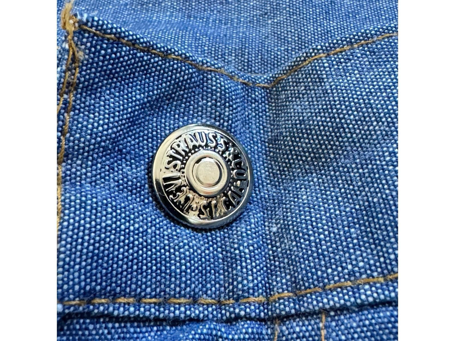Vintage 1970s LEVIS FOR ME Blue Hopsack Bell Bottom Pants BIG E White Tag 30