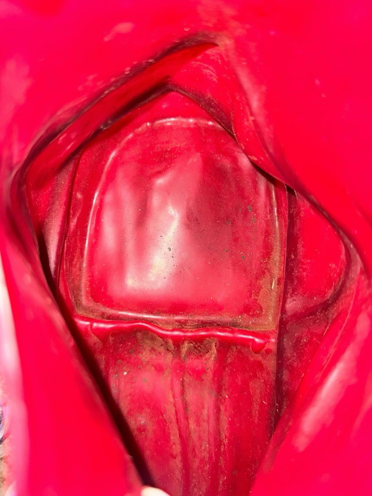 True Vintage 1960s Halloween Costume Rubber Clown Shoes Hong Kong NOT China