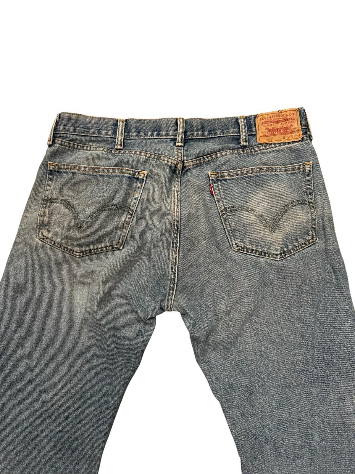 Vintage Mens Levis 505 Jeans Straight Fit 38/34