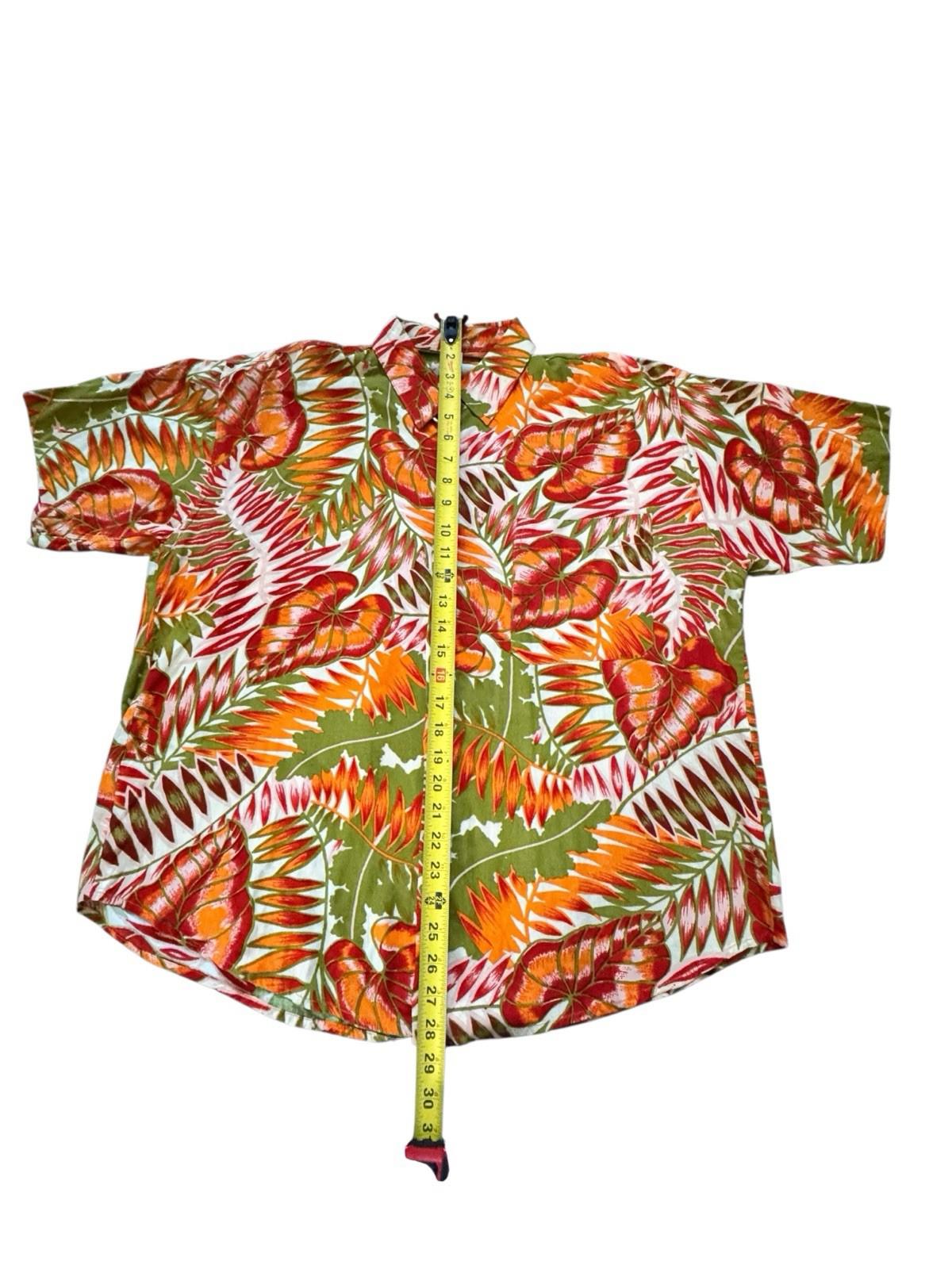 Fabulous Vintage Hawaiian Rayon Shirt Made In Indonesia Men's XL