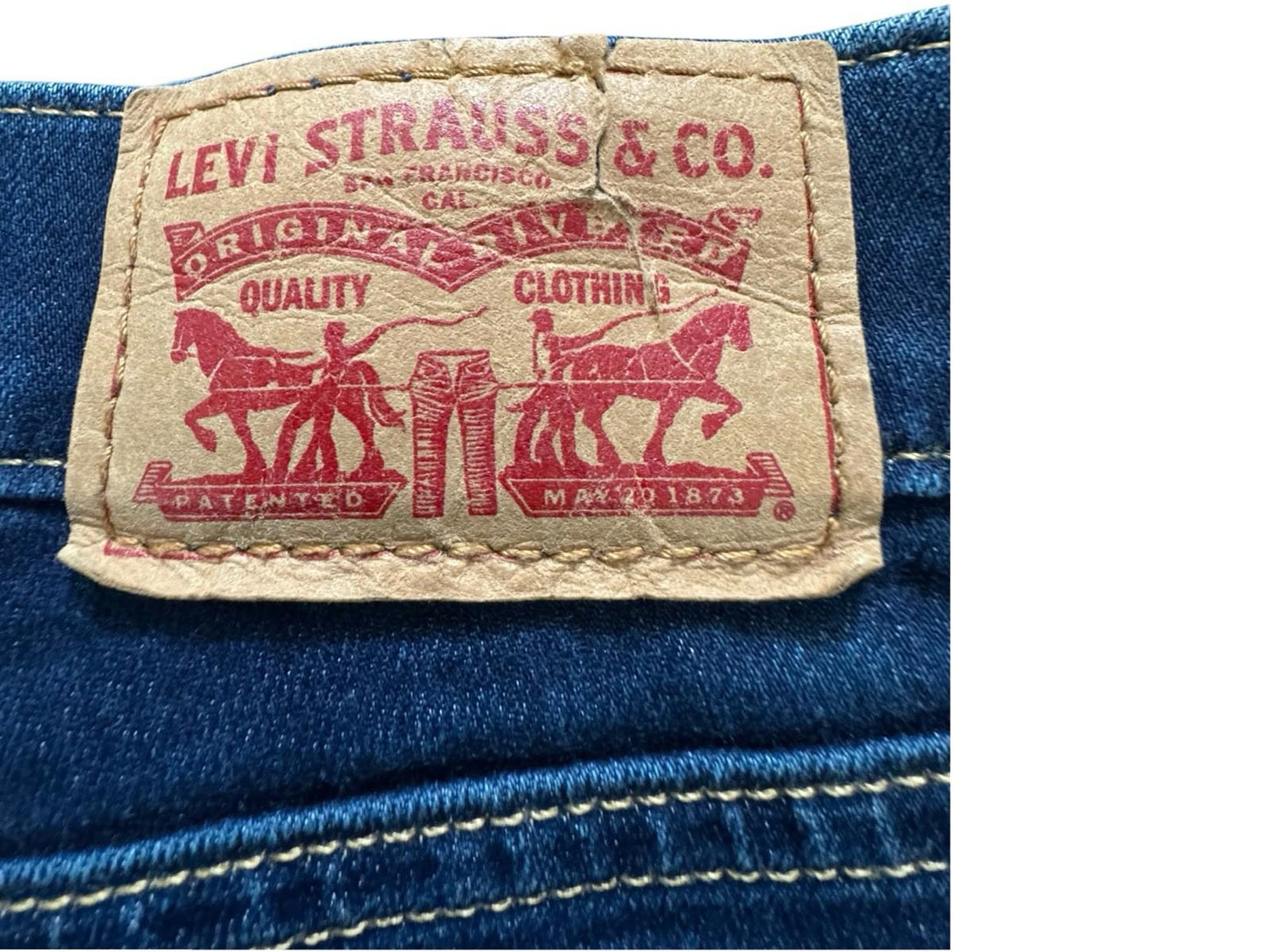 Levi's 314 Shaping Straight Women's Denim Jeans Size 27x32