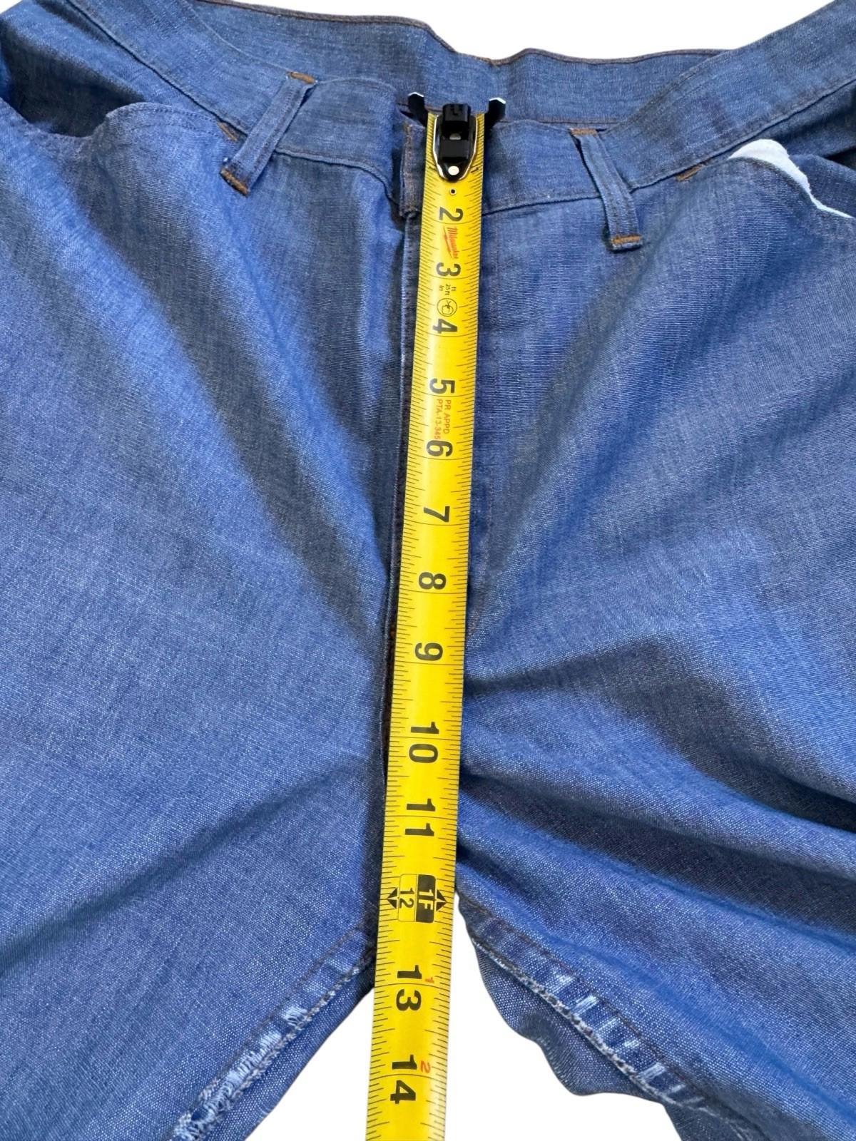 Vintage 1970s LEVIS FOR ME Blue Hopsack Bell Bottom Pants BIG E White Tag 30