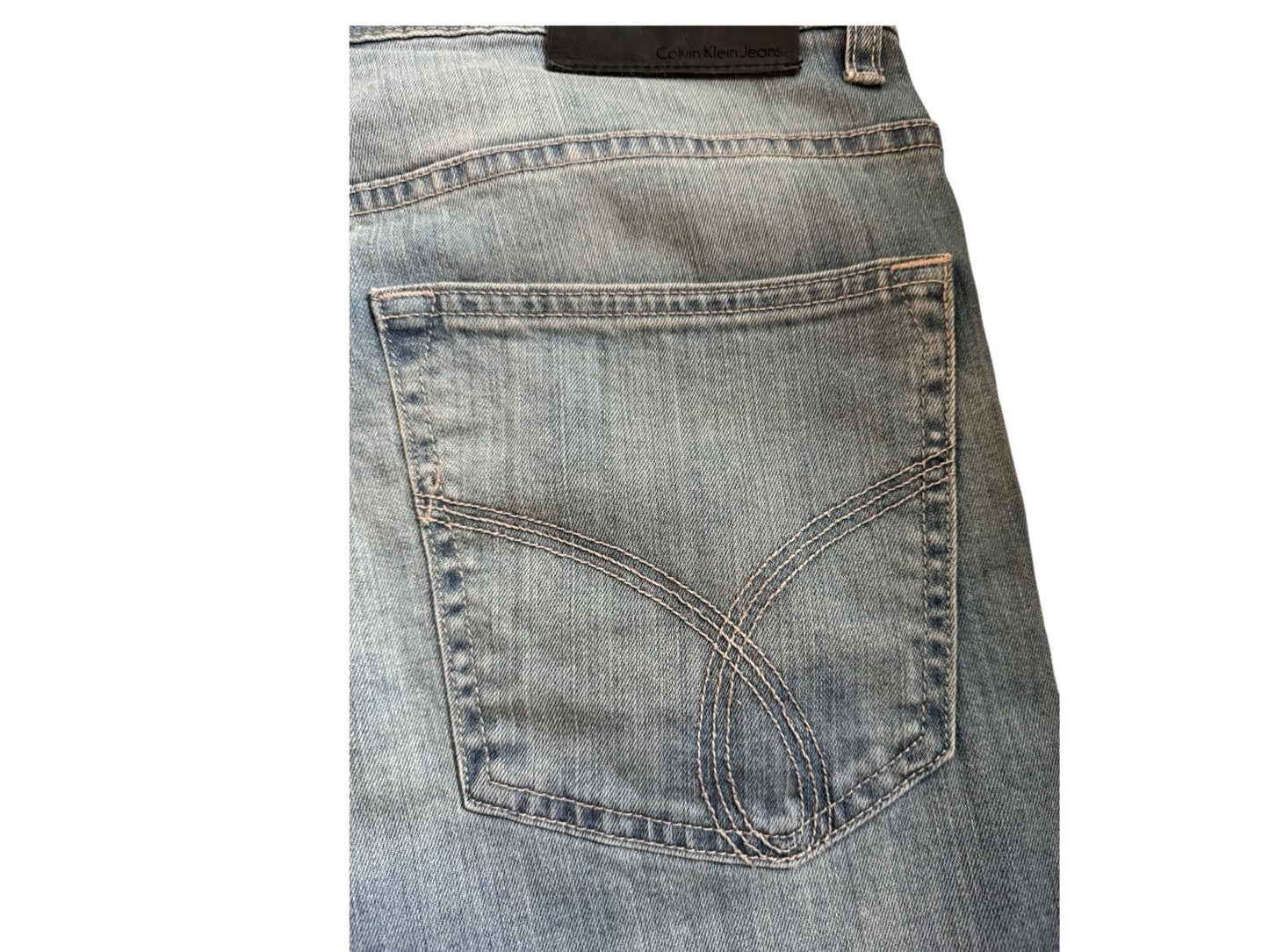 Vintage Men's Calvin Klein Jeans Size 33x30 Straight Leg