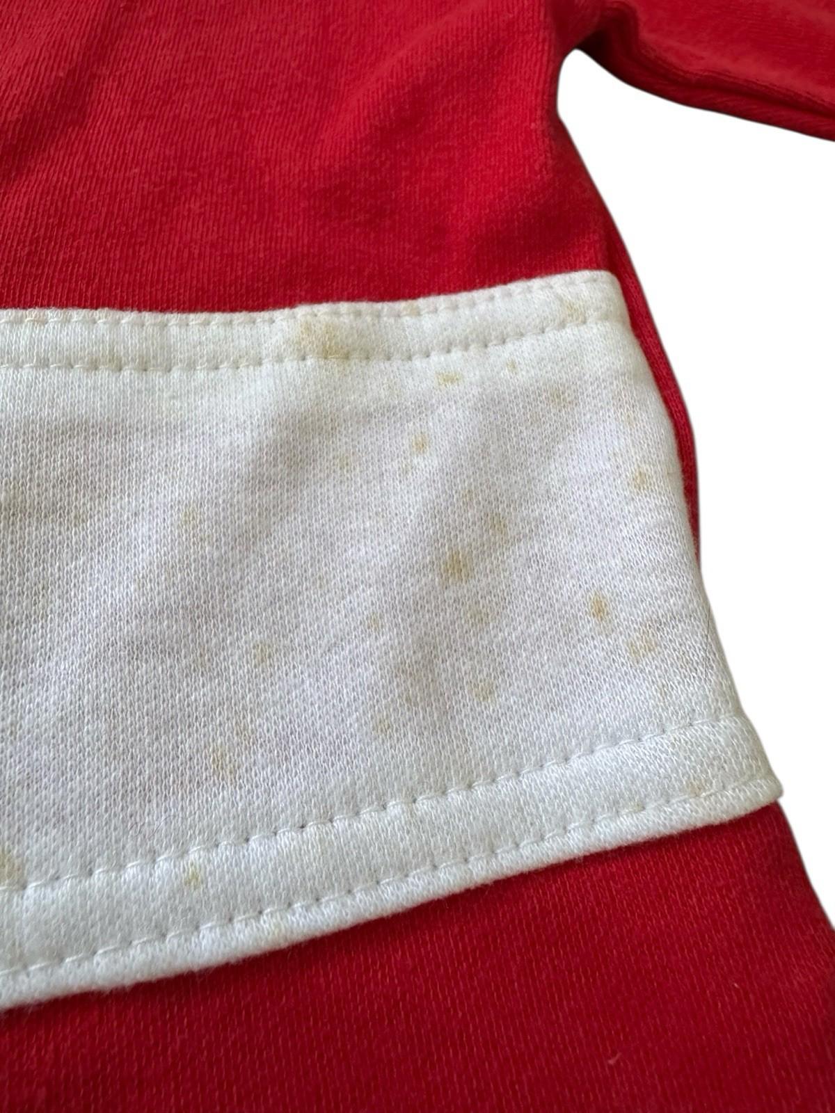 Vintage Danmark Flag Denmark Cotton Long Sleeve Shirt Red XXL