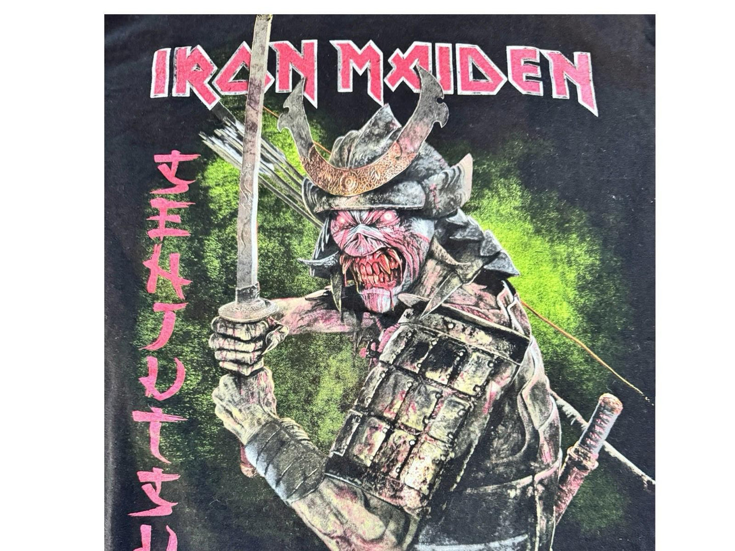 Iron Maiden Legacy Of The Beast World Tour 2022 Men’s Black XL T-Shirt FREE SHIP