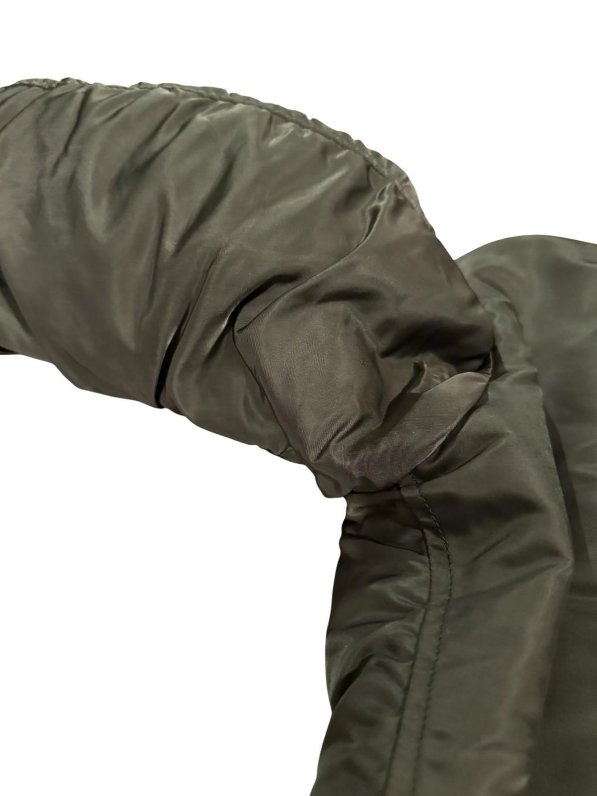1970s Vietnam Women's Military Flight B-17B Nylon Bomber Jacket Scovill Medium