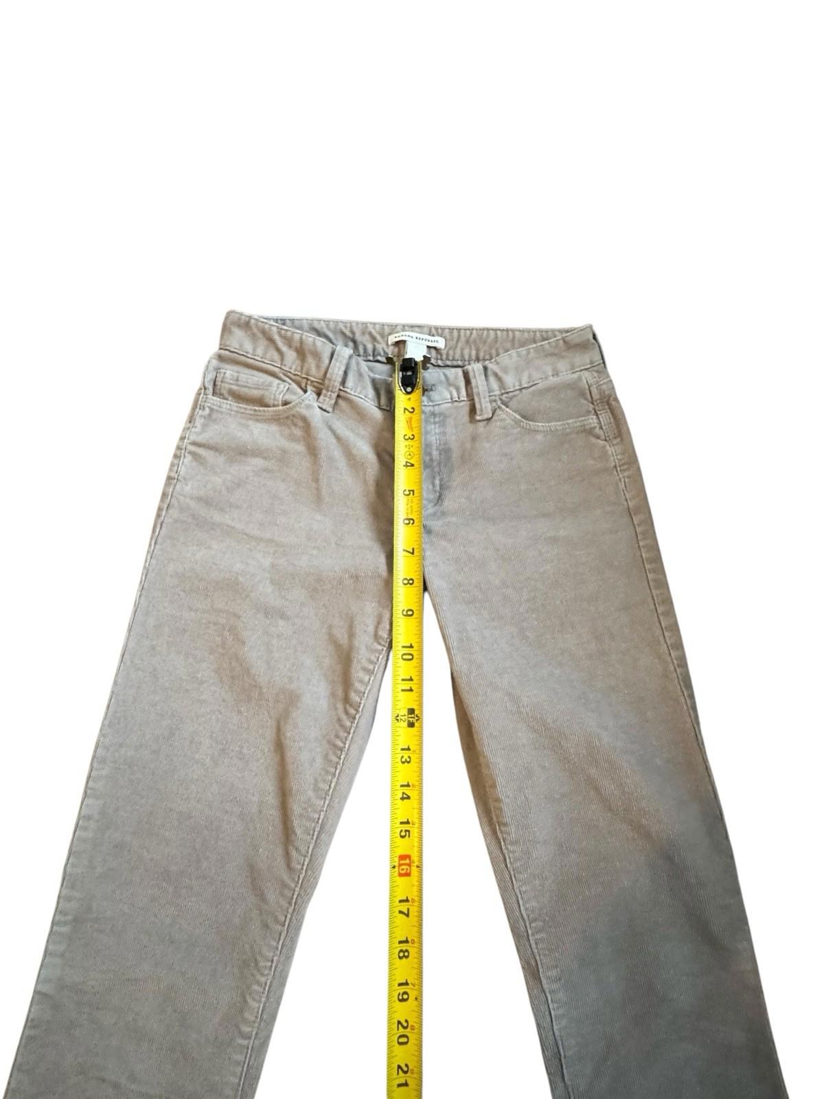 BANANA REPUBLIC Beige Tan 2012 Millstone CORDUROY Women's JEANS Size 26