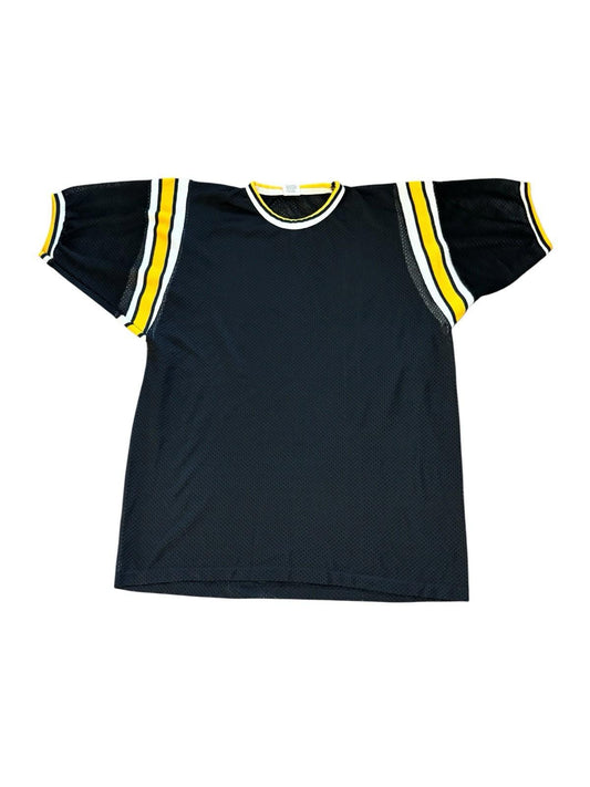 Vintage MASON Black Football Athletic Mesh Jersey 42-44