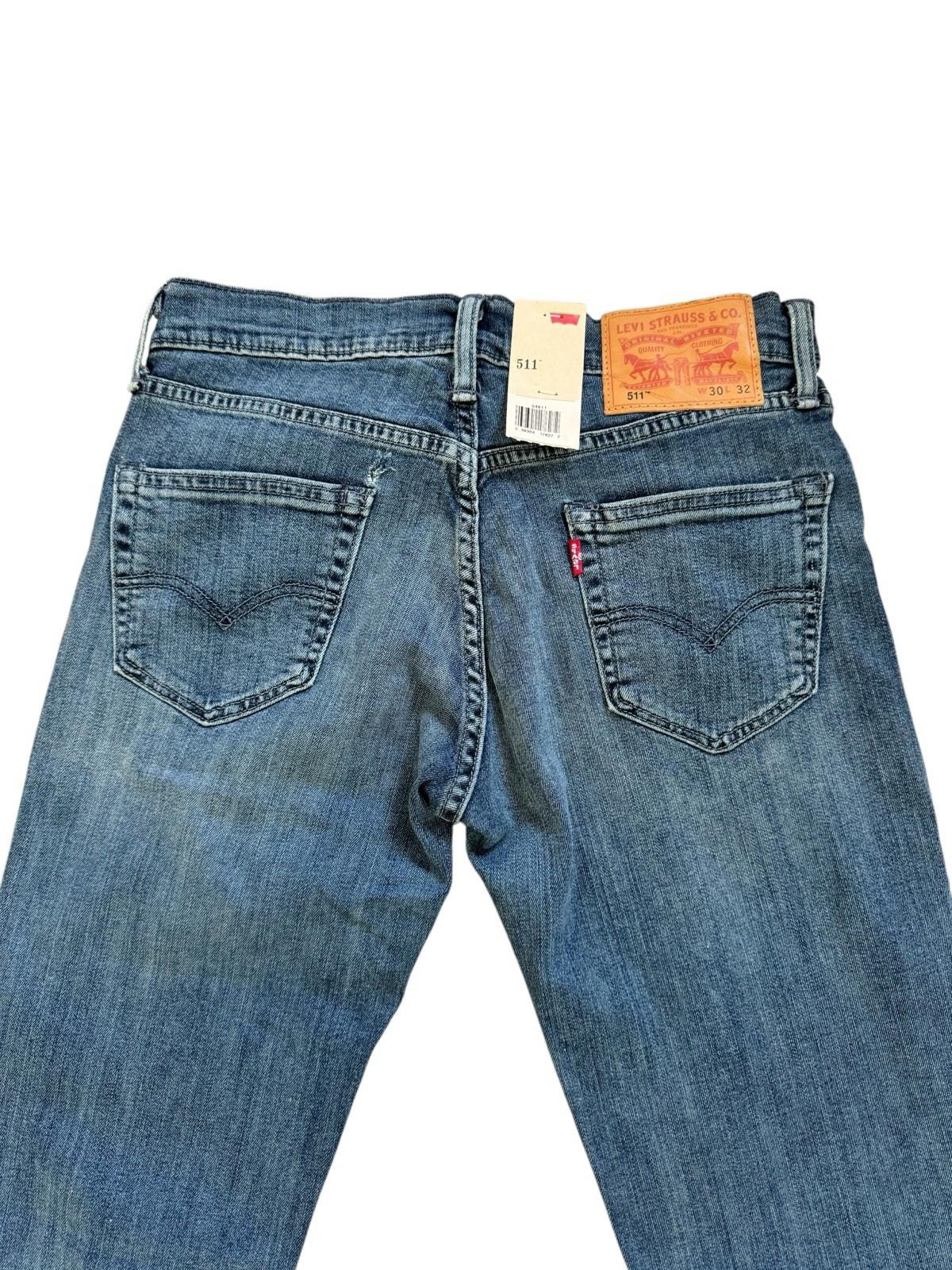 Levi's 511 Denim Blue Jeans Size 30 x 32 BNWT Please Read ARV $98