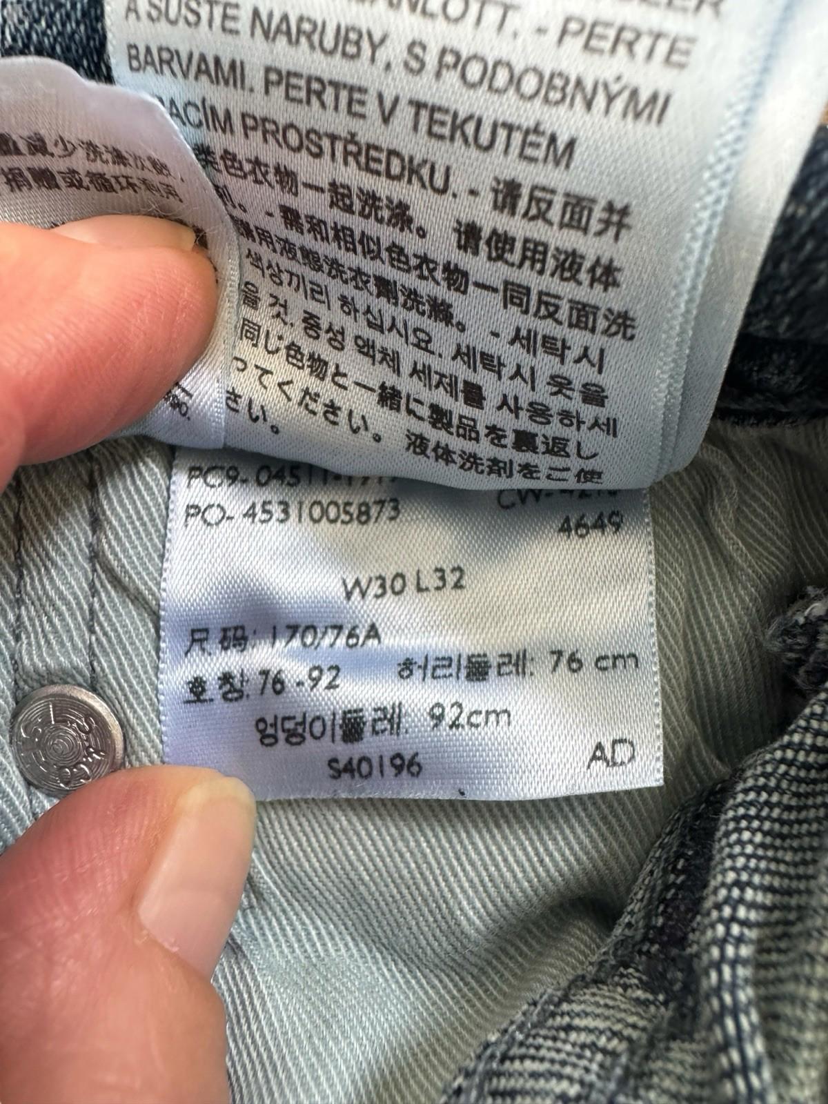 Levi's 511 Denim Blue Jeans Size 30 x 32 BNWT Please Read ARV $98
