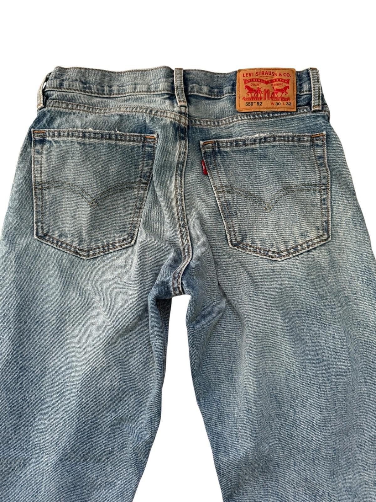 Levi's Waterless 550 92 Denim Jeans 30x32 Excellent