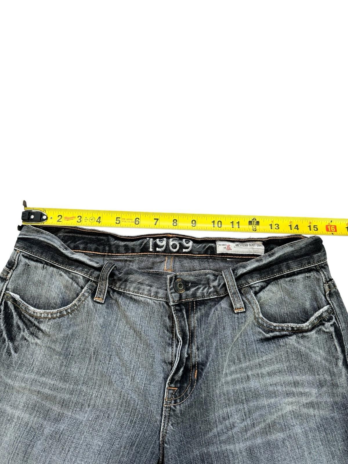 Gap 1969 Selvedge Bootcut Women's Jeans Size 6 Grey