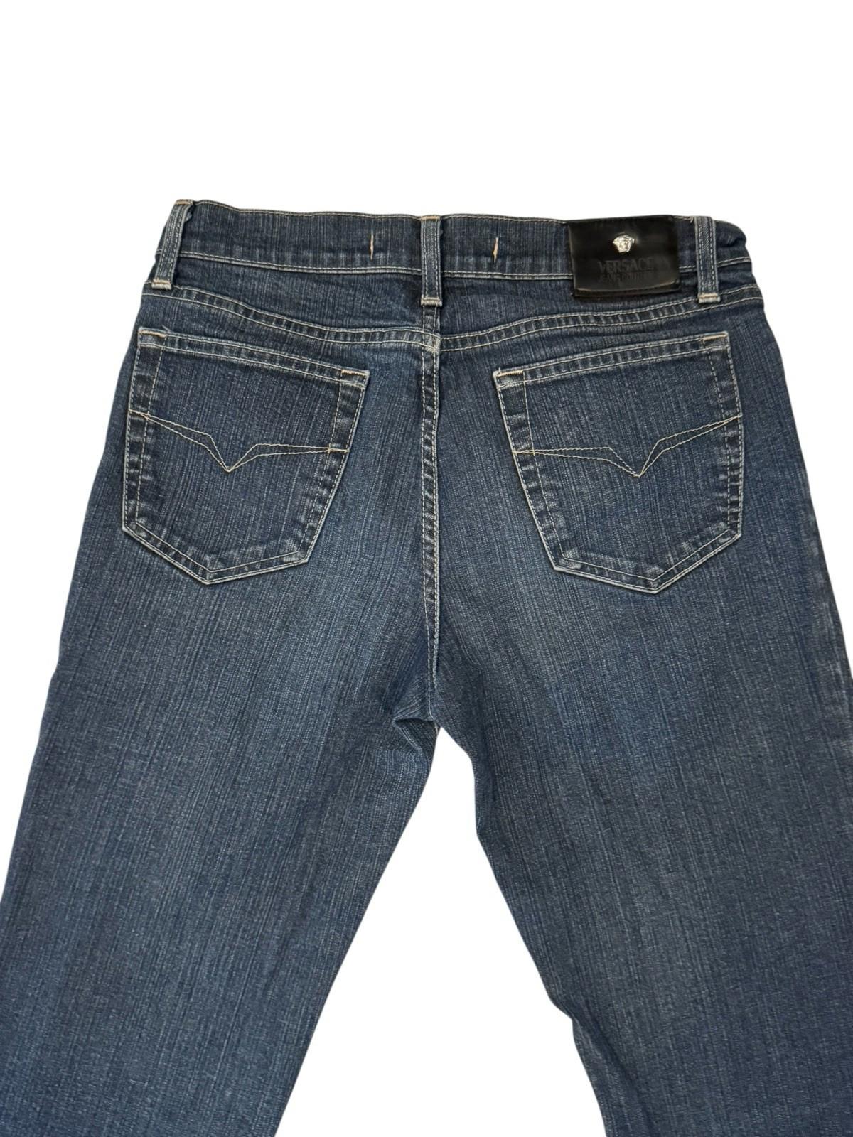 Italian Gianni Versace Jeans Couture Blue Cotton Denim Jeans Size 28 x 30 Italy