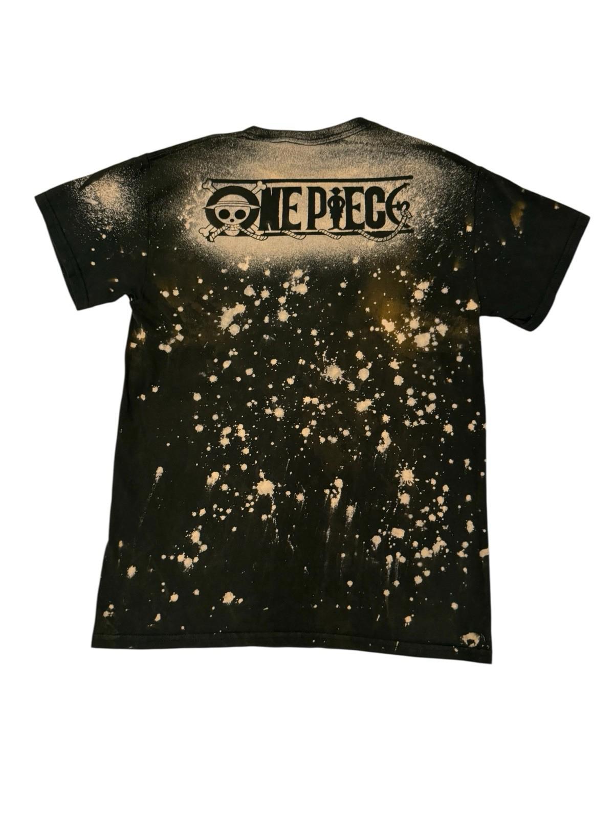 Insane One Piece Roronoa Zoro Black T-shirt Anime Manga Swords Tee Shirt Small
