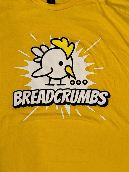 Breadcrumbs Chicken Yellow Graphic Tshirt Tee Shirt Men's Gildan Softstyle XL