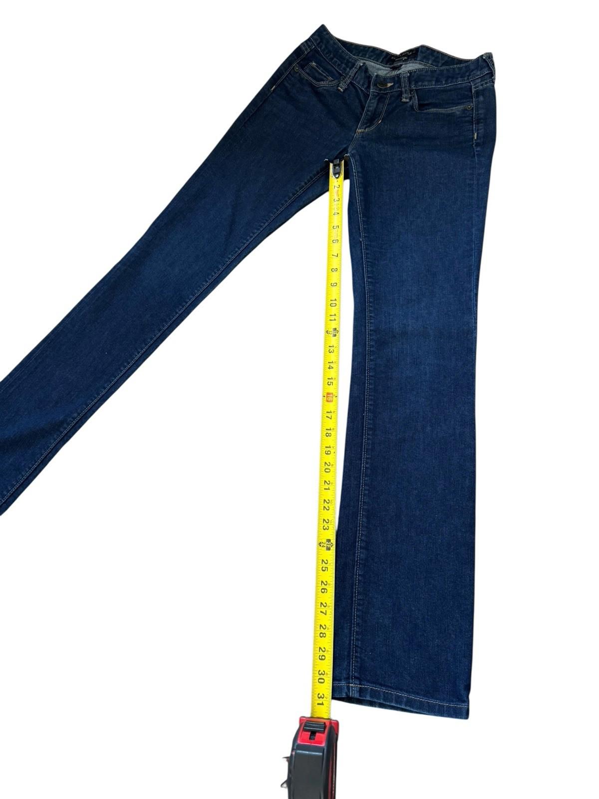 Banana Republic Jeans Womens Straight Leg Size 26 2R 70/30 Cotton/Elastic