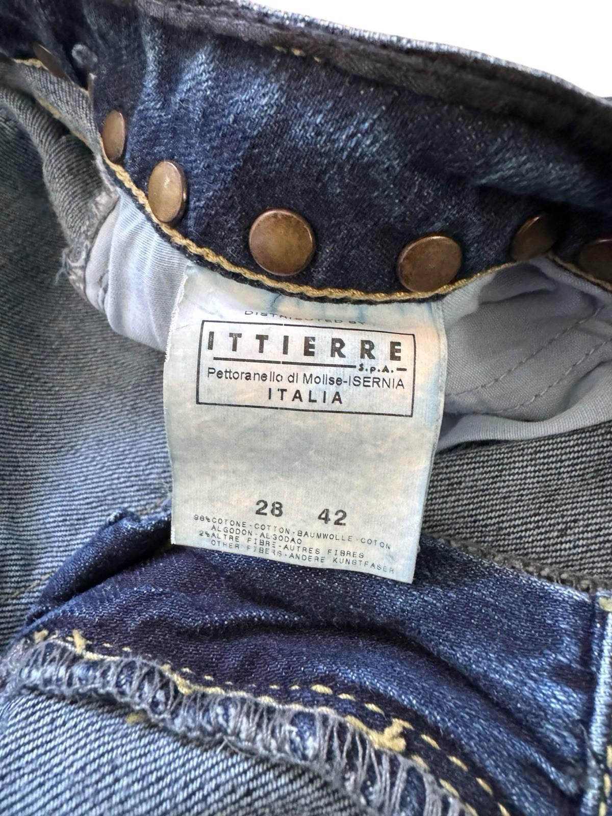 Italian Designer Just Cavalli Roberto Cavalli Rivet Jeans Pants 28x42 Italy