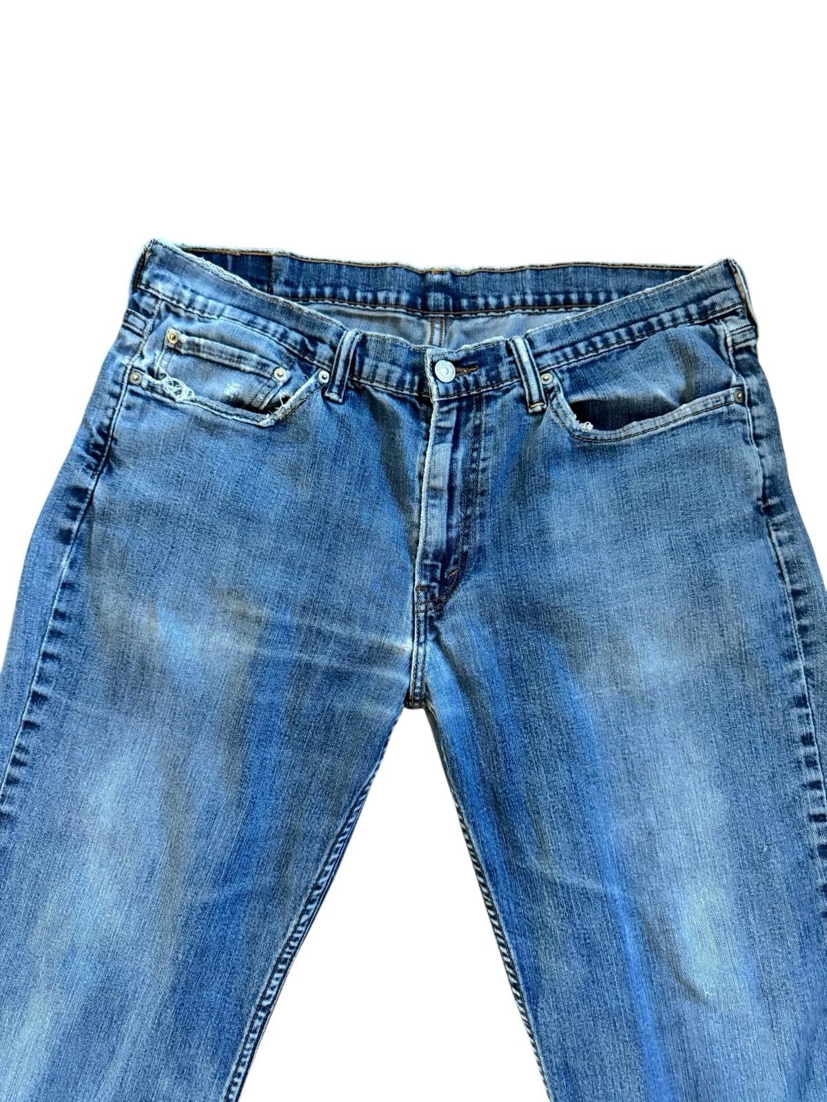 Levis Blue Jeans Size 36 x 30 Denim Well Worn And Soft Could Be 505 or 513