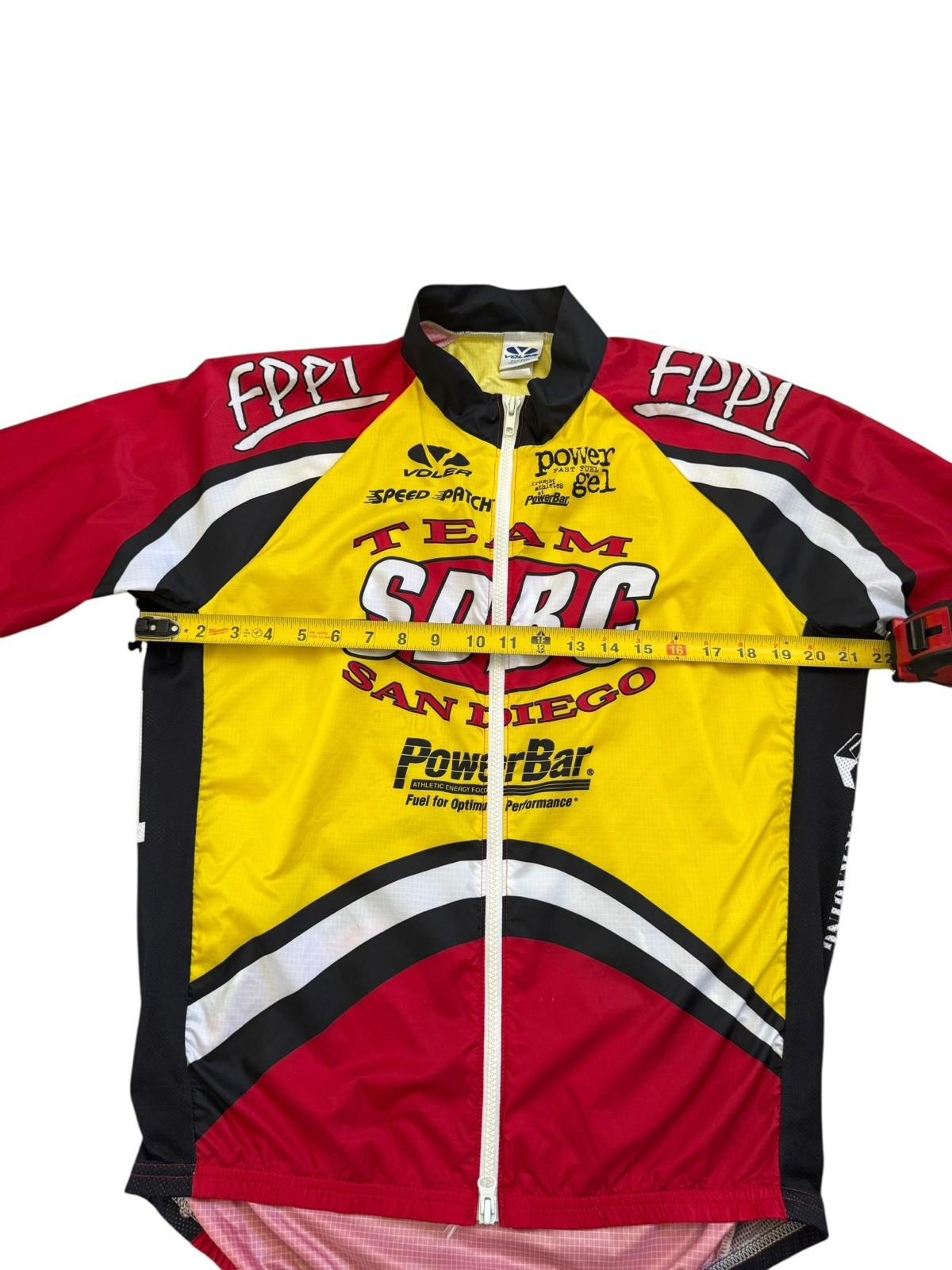Vintage Voler California San Diego 1998 Cycling Biking Shirt Polyester Jersey
