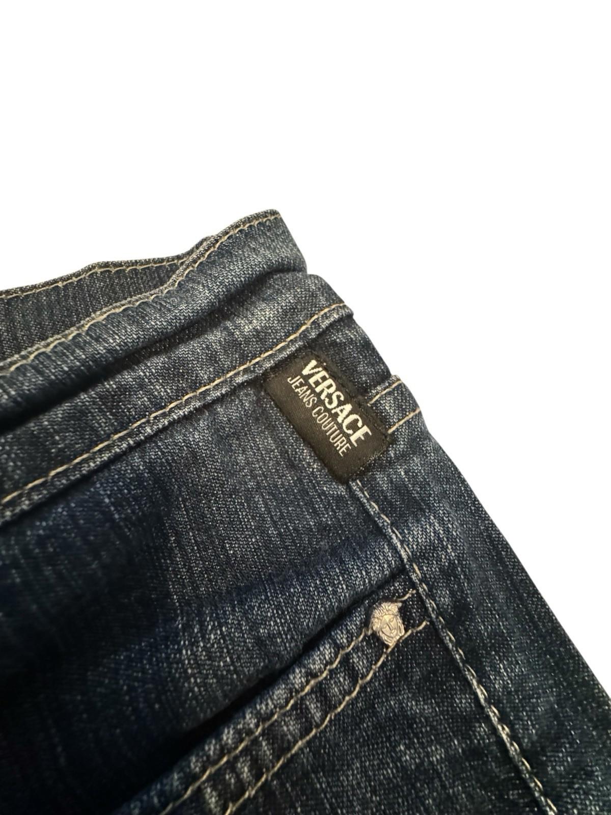 Italian Gianni Versace Jeans Couture Blue Cotton Denim Jeans Size 28 x 30 Italy