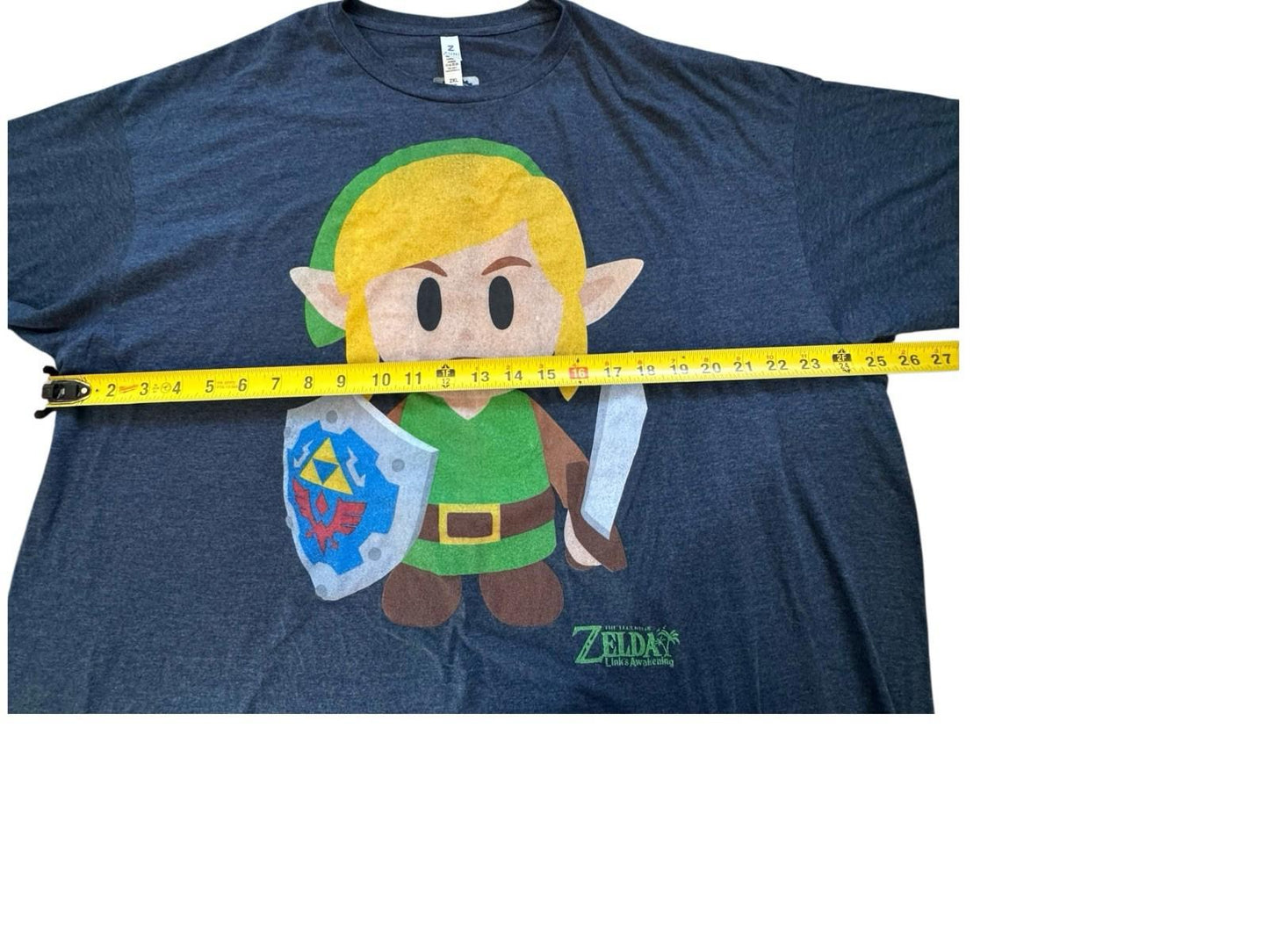 Zuni Licensed Nintendo ZELDA LINK T-Shirt Unisex Size 2XL