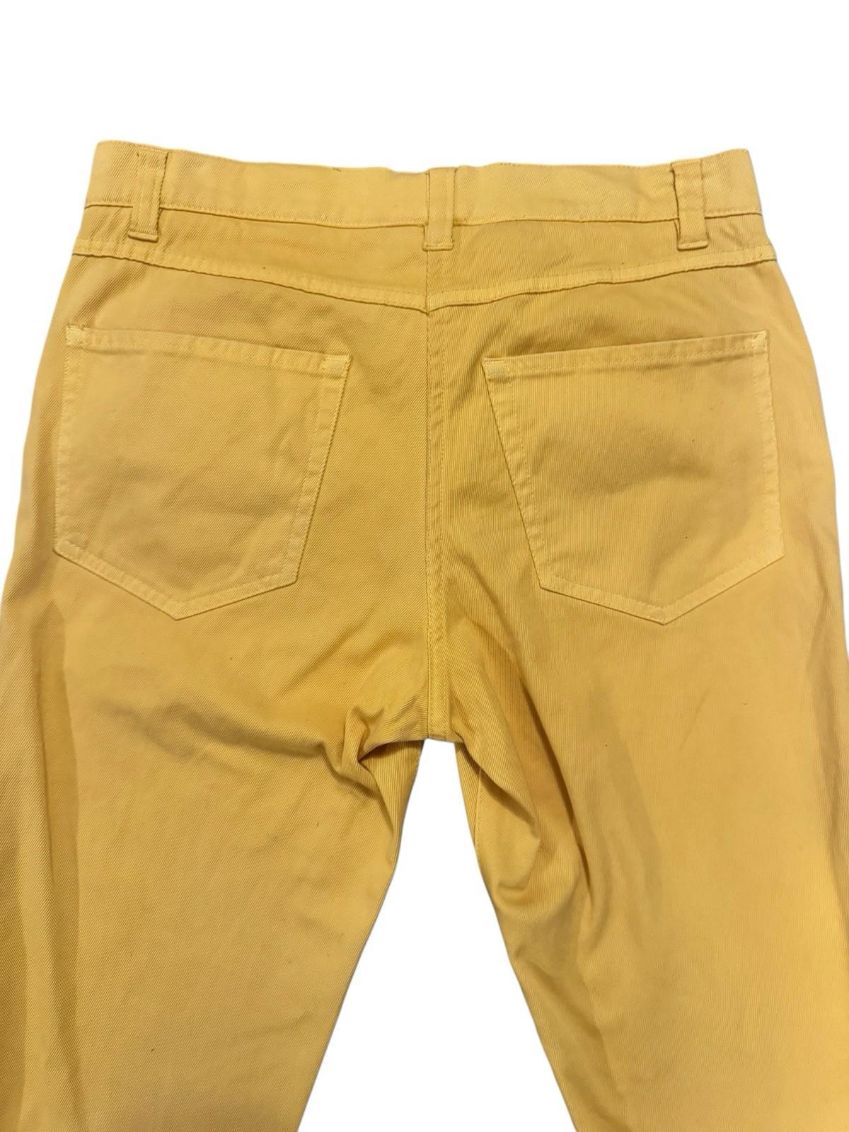 Gunex Italian Jeans Yellow Womens Size 42 Italy 6 US