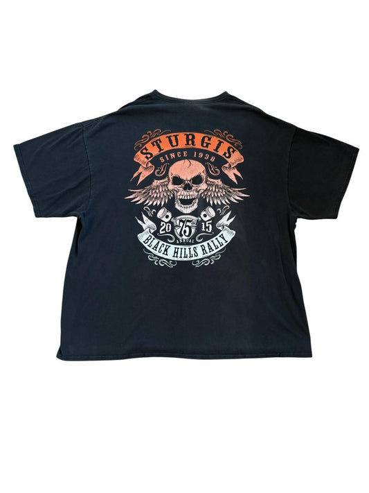 Harley Davidson Sturgis Black Hills Rally 2015 South Dakota T-Shirt Men XXXL 3XL