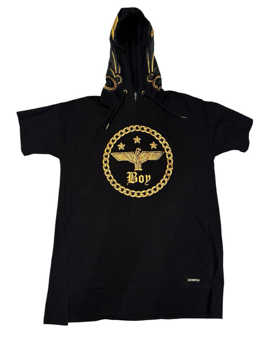 Vivienne Westwood Boy London Hooded Graphic Tshirt Boy Shirt Feather Hood XL