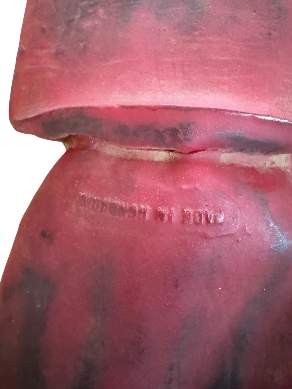 True Vintage 1960s Halloween Costume Rubber Clown Shoes Hong Kong NOT China