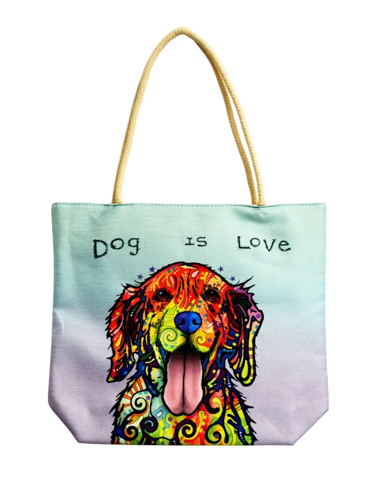 Dog and Cat Jute Rope Tote Bags