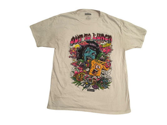 Out To Lunch Box Set T Shirt Large Size Unisex Cotton Tee