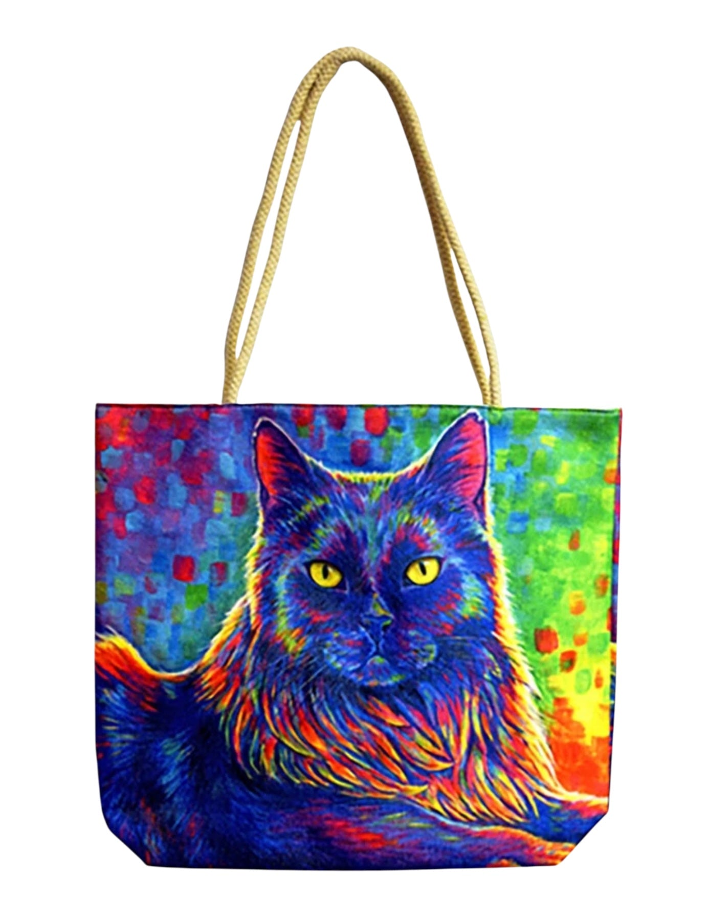 Dog and Cat Jute Rope Tote Bags