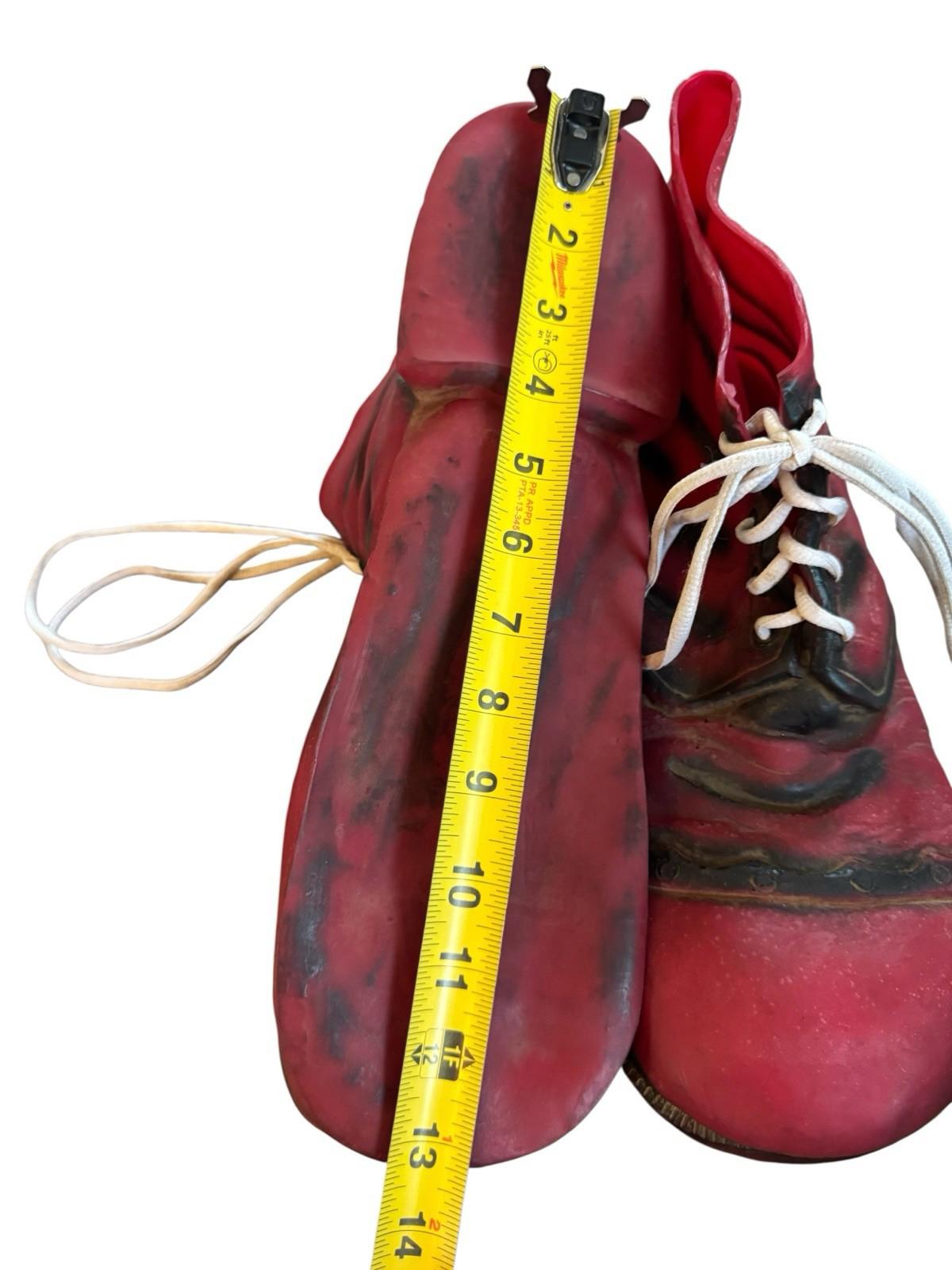 True Vintage 1960s Halloween Costume Rubber Clown Shoes Hong Kong NOT China