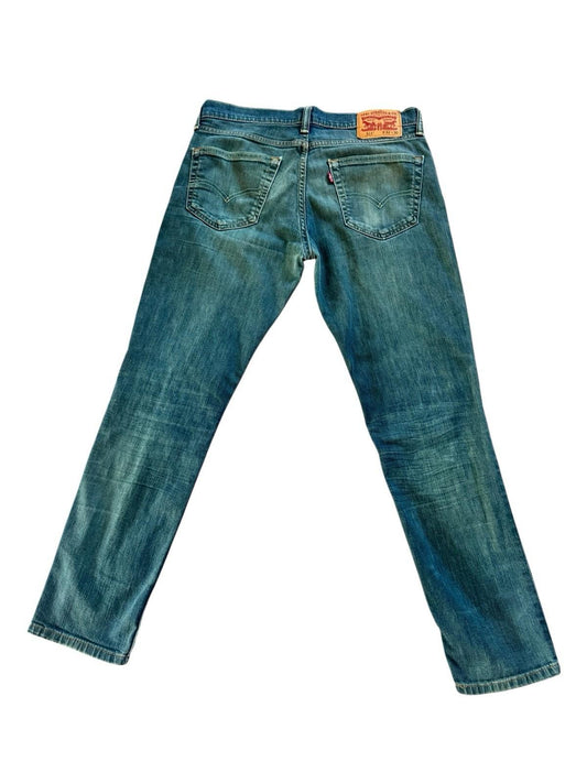 Levis 511 Blue Jeans Size 32 x 30 Denim Very Good Condition