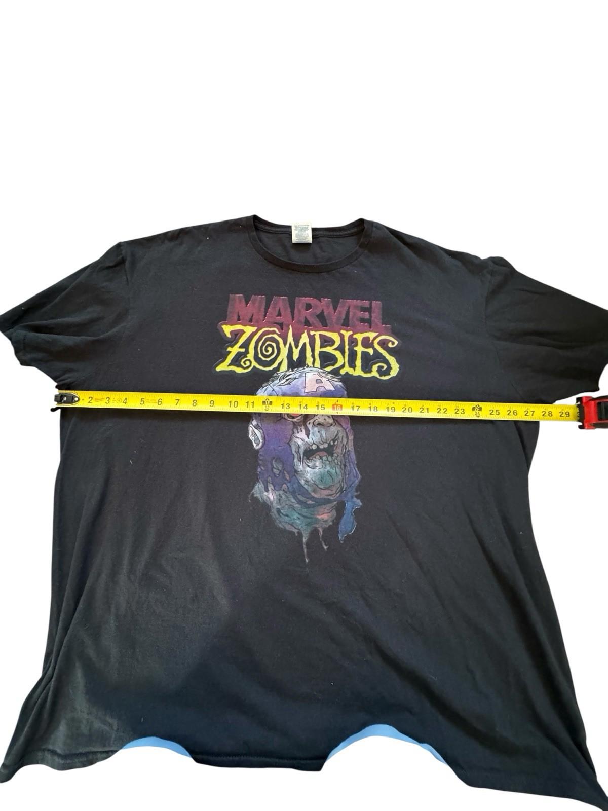 Vintage Marvel Zombies T-Shirt With DELTA Tag Size 3 XL Halloween