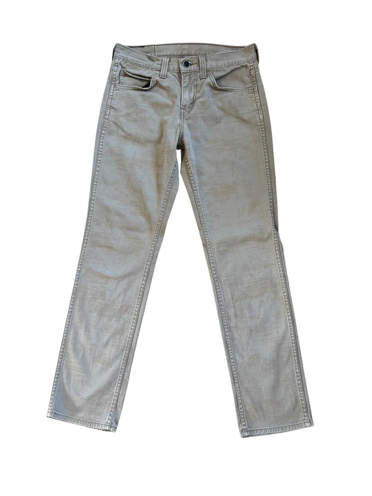 Levis 511 Grey Fatigue Jeans Size 29x30 Denim
