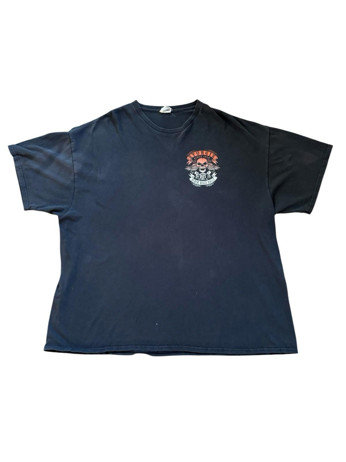Harley Davidson Sturgis Black Hills Rally 2015 South Dakota T-Shirt Men XXXL 3XL