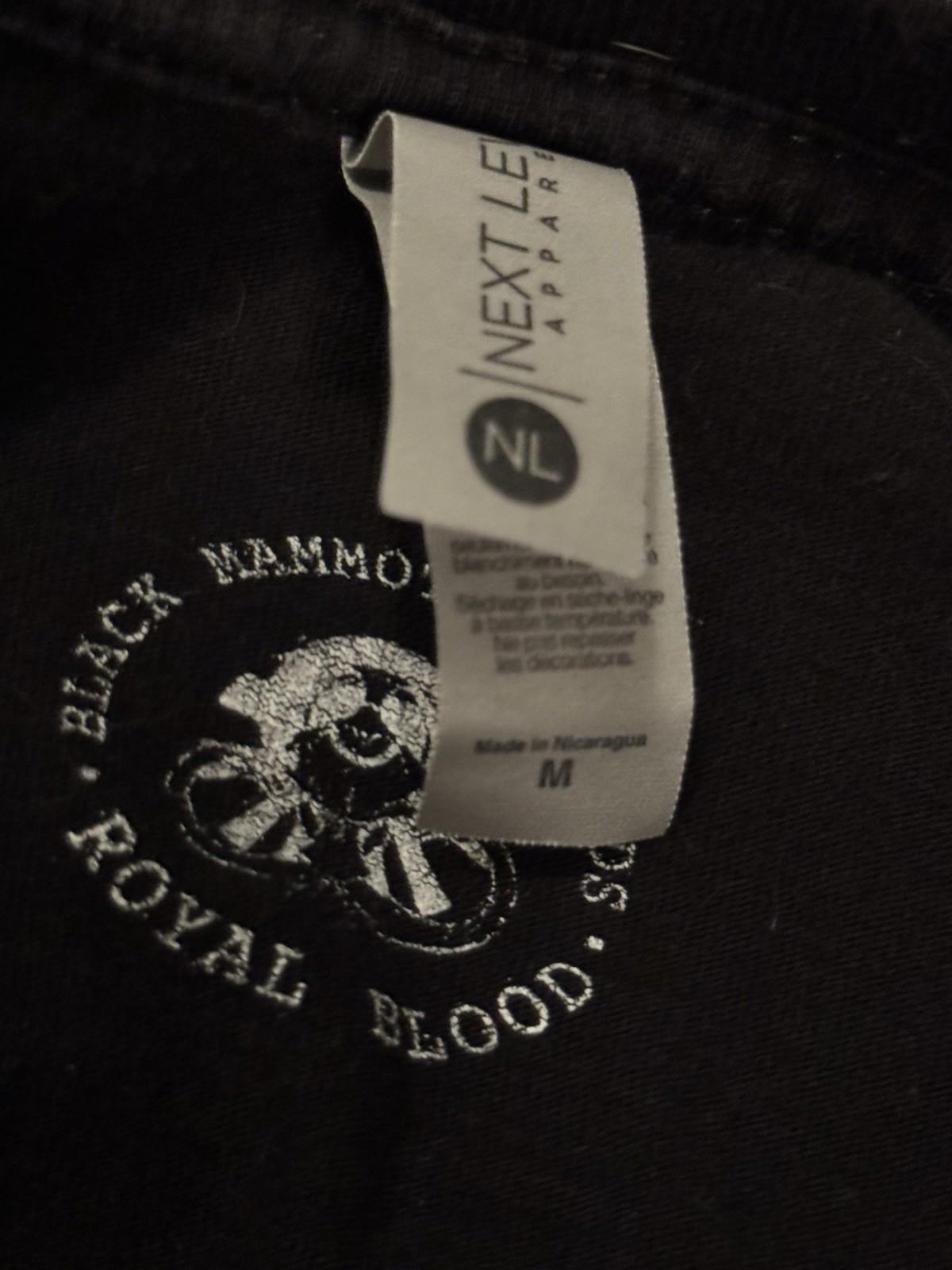 Royal Blood Black Mammoth Records Long Sleeve Tshirt Tee Shirt Size Medium
