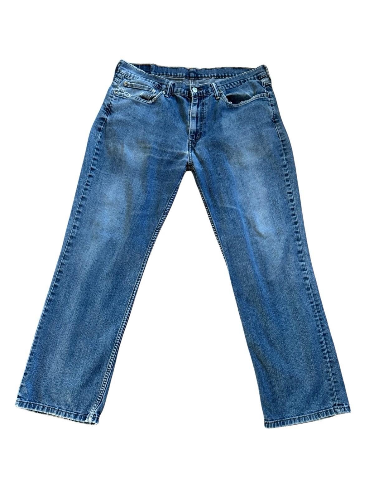 Levis Blue Jeans Size 36 x 30 Denim Well Worn And Soft Could Be 505 or 513