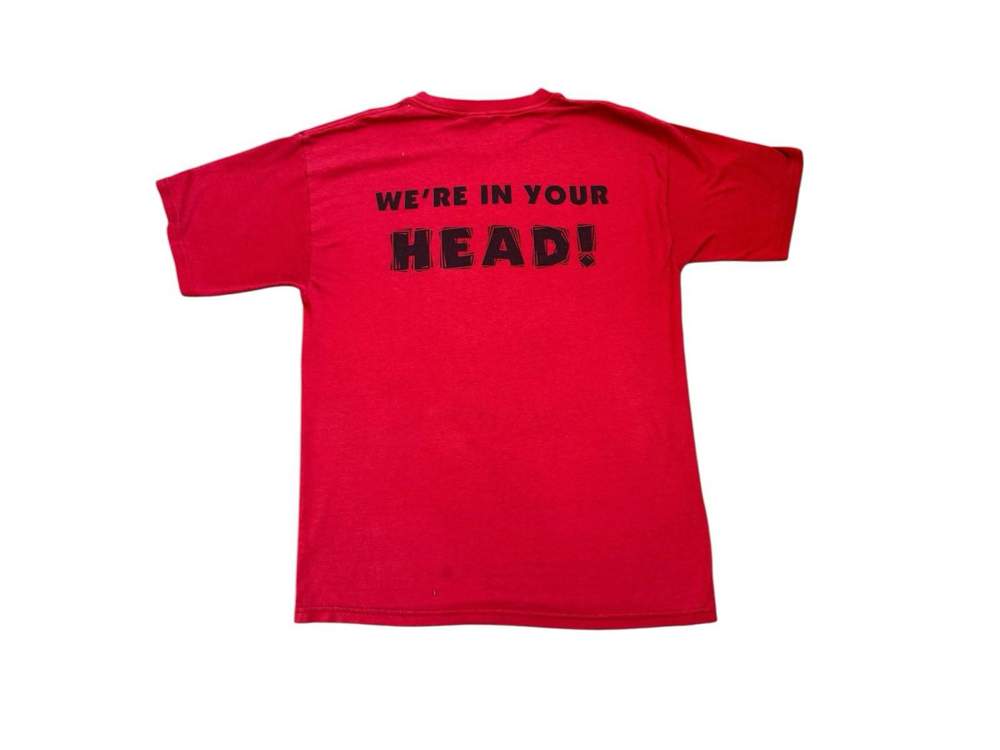 Vintage Manalapan NJ Hooligans Indian Football T-shirt We're In Your Head