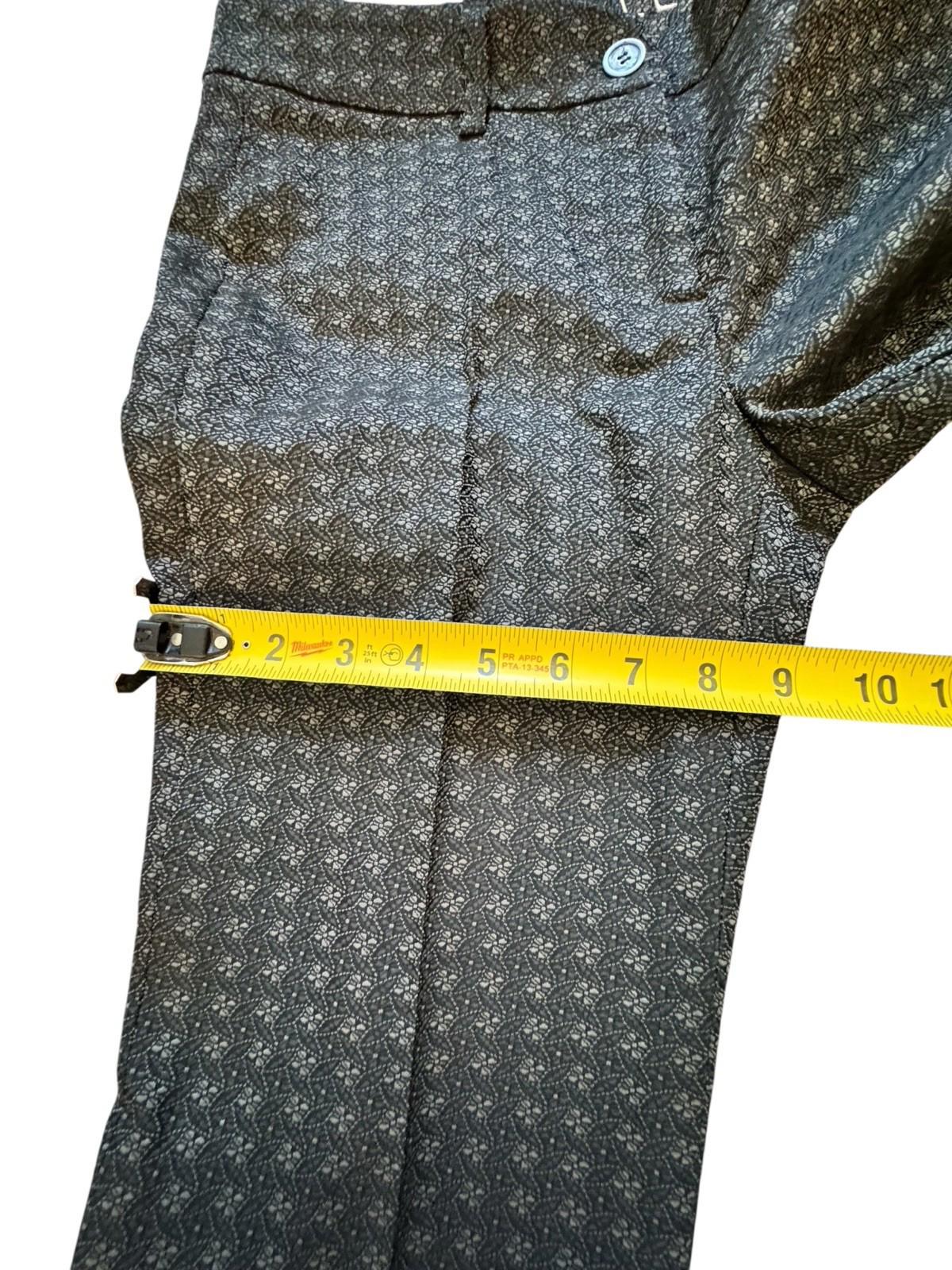 Thinple Italian True Designer Pleated Pants Italy Anna Womens Slacks Size 27
