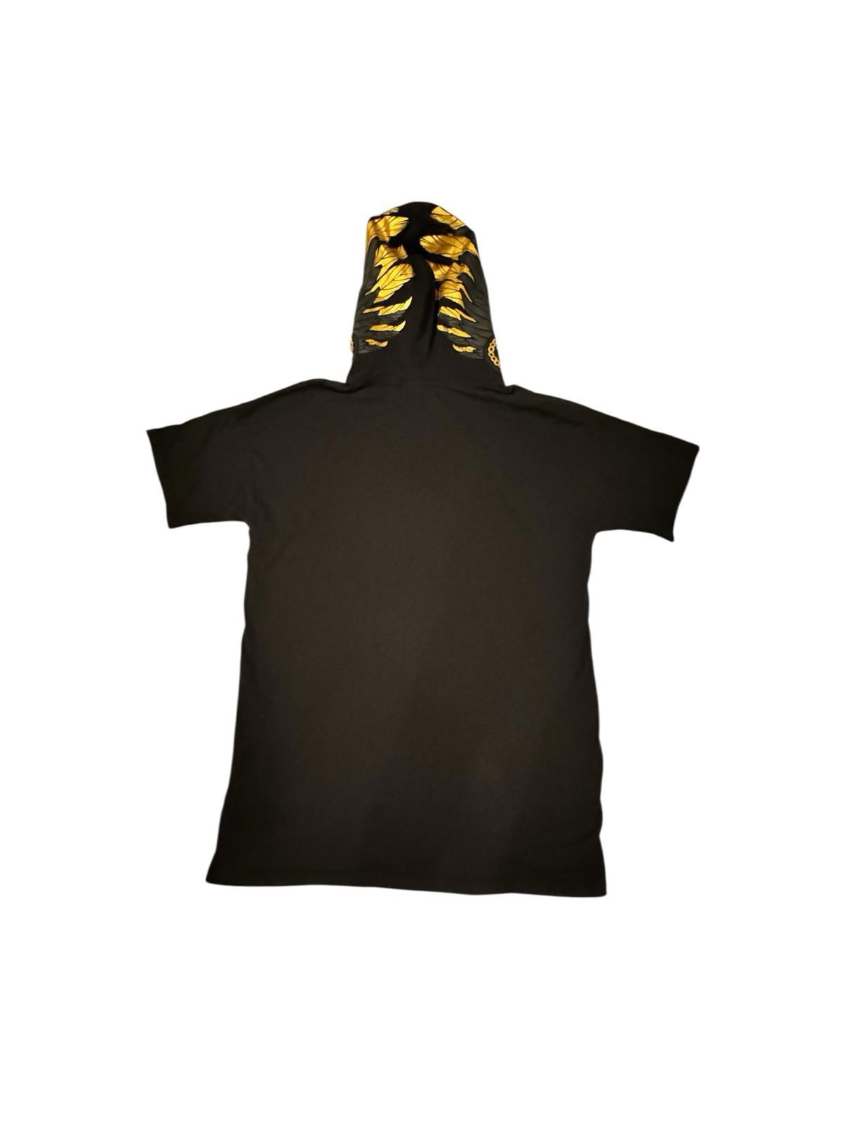 Vivienne Westwood Boy London Hooded Graphic Tshirt Boy Shirt Feather Hood XL