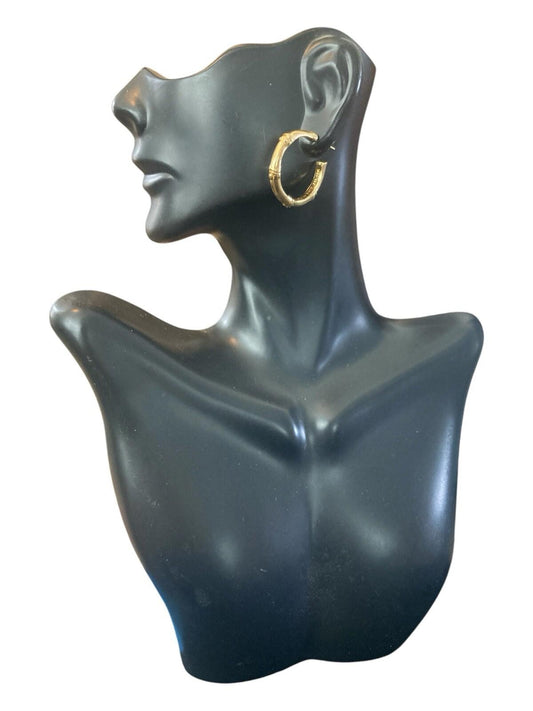 John Hardy 18k Gold Bamboo Earrings